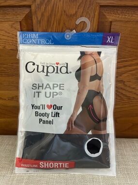 Cupid Firm Control Booty Lift Panel Waistline Shortie size XL